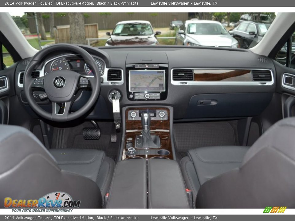 2014 Volkswagen Touareg TDI Executive 4Motion Black / Black Anthracite Photo #14