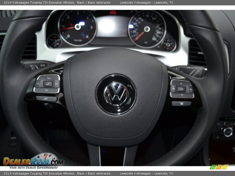 2014 Volkswagen Touareg TDI Executive 4Motion Black / Black Anthracite Photo #16
