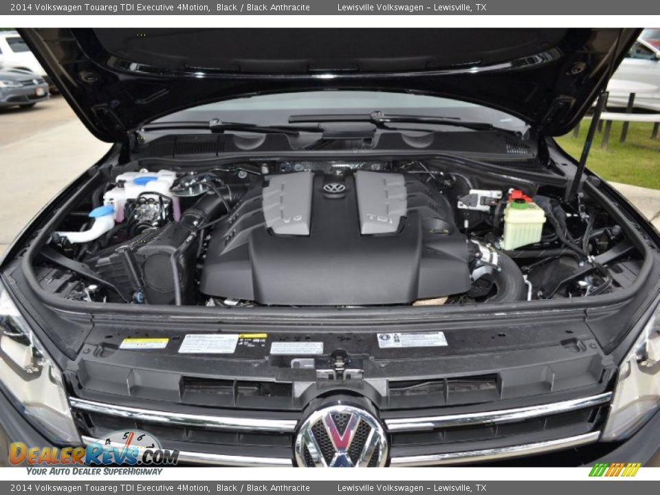 2014 Volkswagen Touareg TDI Executive 4Motion Black / Black Anthracite Photo #20