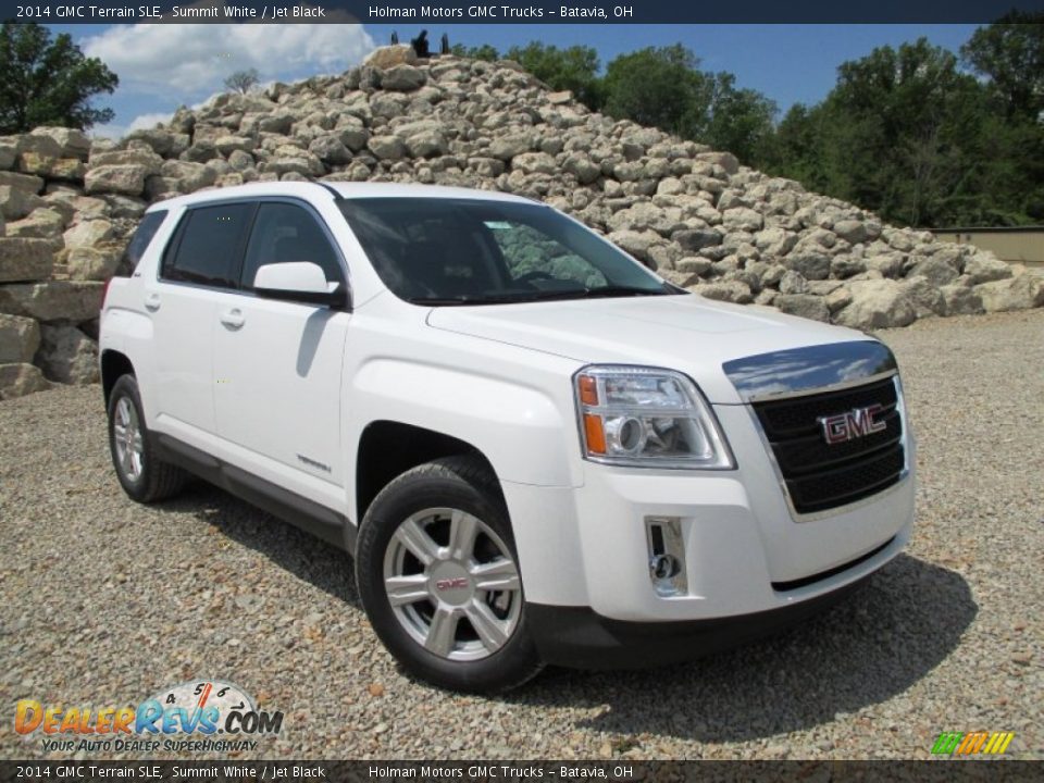 2014 GMC Terrain SLE Summit White / Jet Black Photo #1