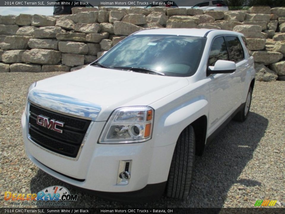2014 GMC Terrain SLE Summit White / Jet Black Photo #2