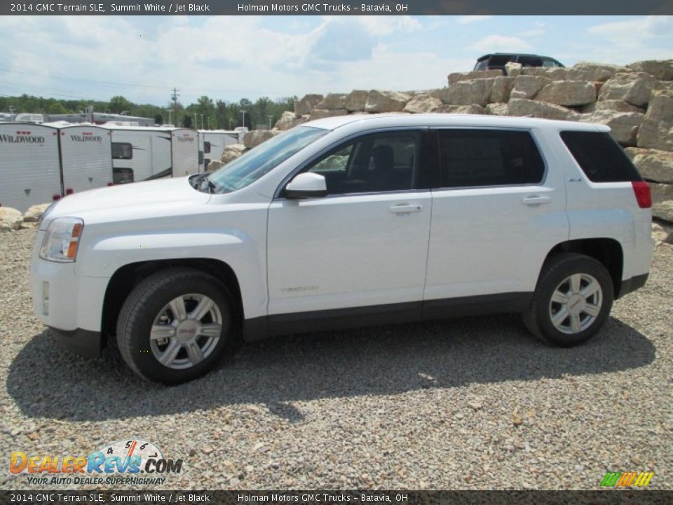2014 GMC Terrain SLE Summit White / Jet Black Photo #3
