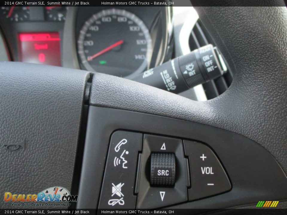 2014 GMC Terrain SLE Summit White / Jet Black Photo #12