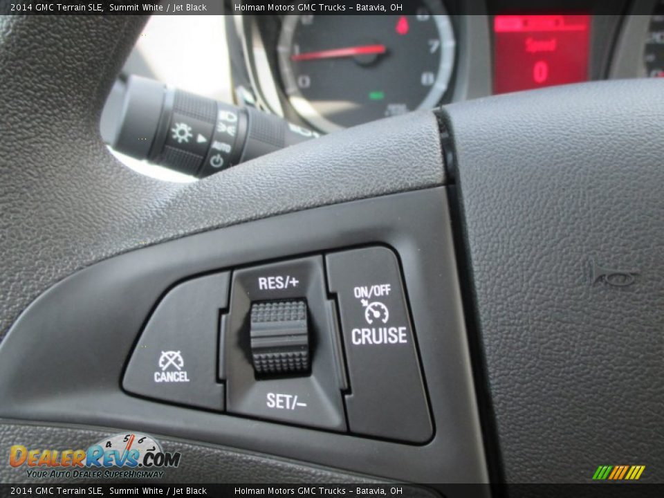 2014 GMC Terrain SLE Summit White / Jet Black Photo #13