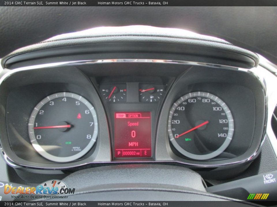 2014 GMC Terrain SLE Summit White / Jet Black Photo #14
