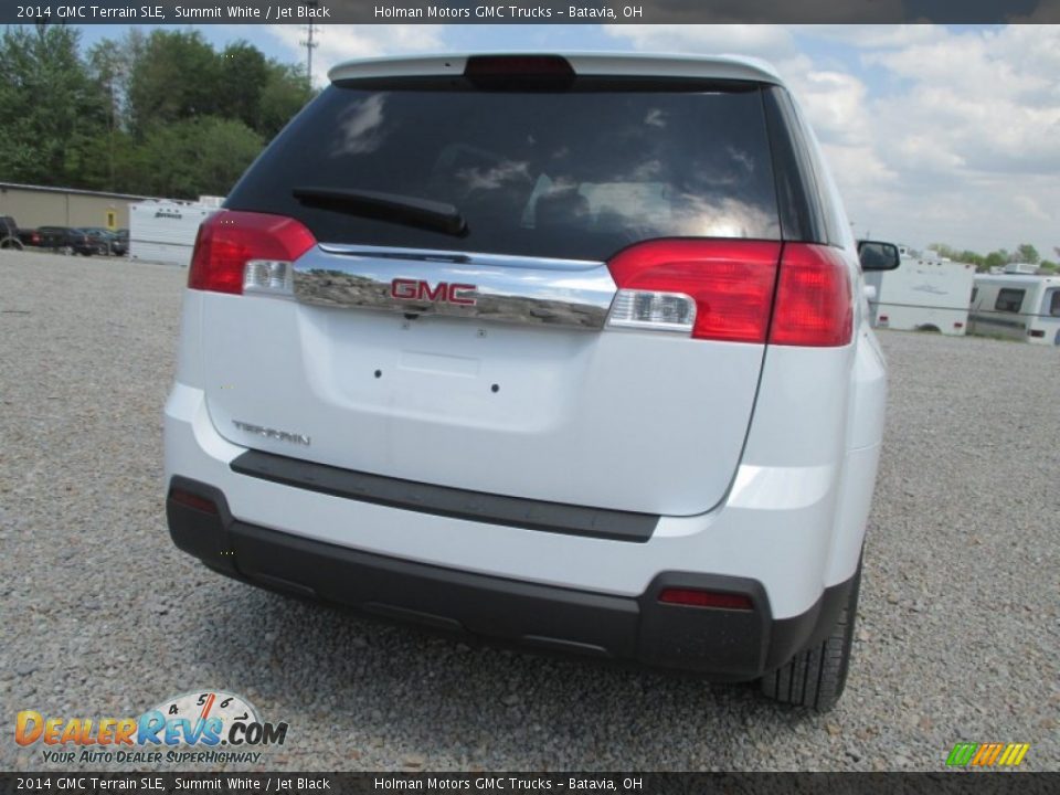 2014 GMC Terrain SLE Summit White / Jet Black Photo #25