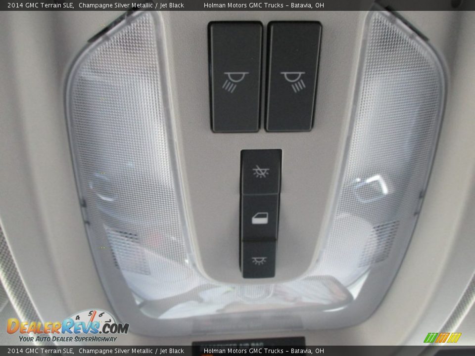 2014 GMC Terrain SLE Champagne Silver Metallic / Jet Black Photo #18