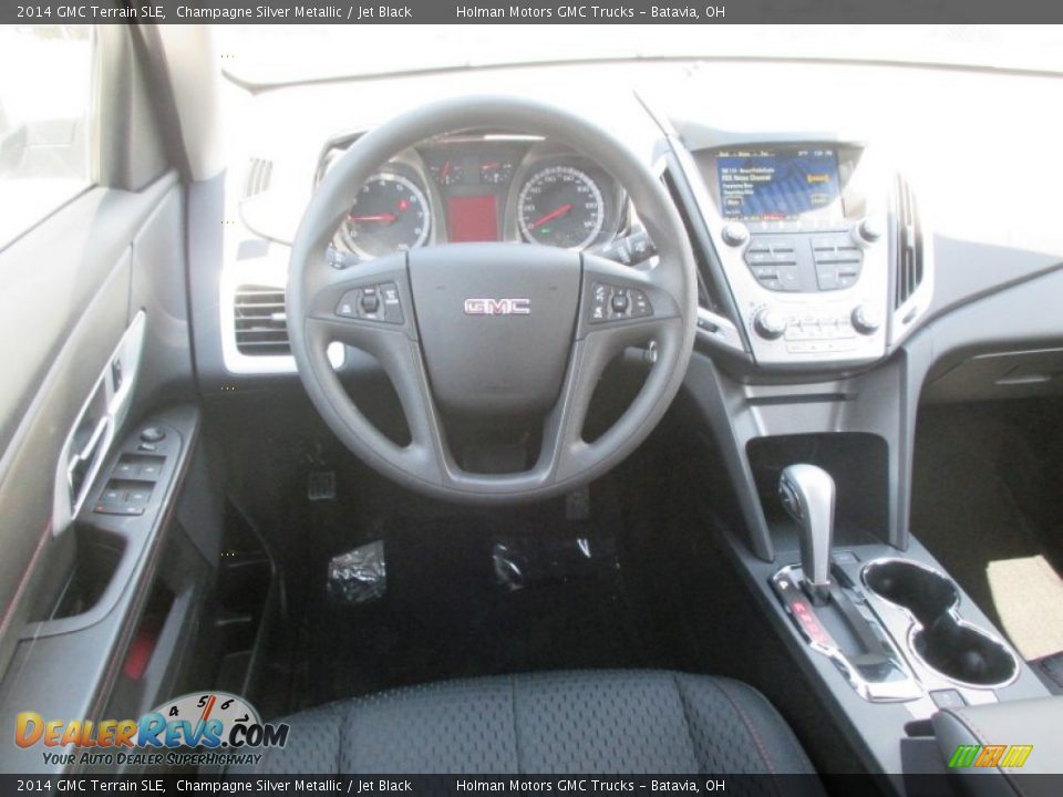 2014 GMC Terrain SLE Champagne Silver Metallic / Jet Black Photo #19