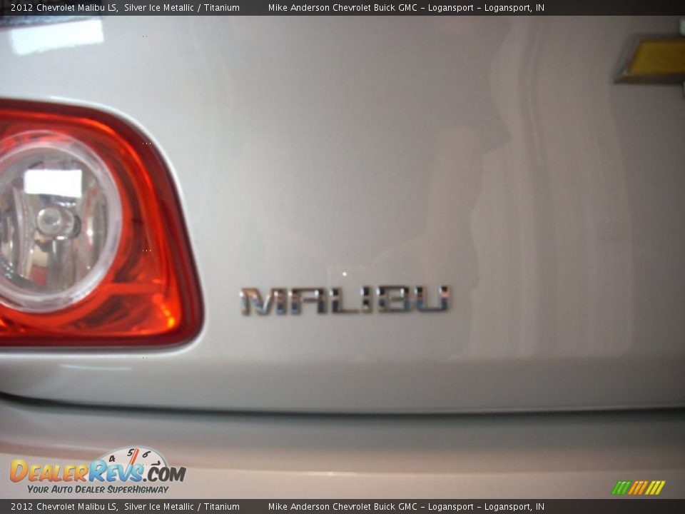 2012 Chevrolet Malibu LS Silver Ice Metallic / Titanium Photo #12