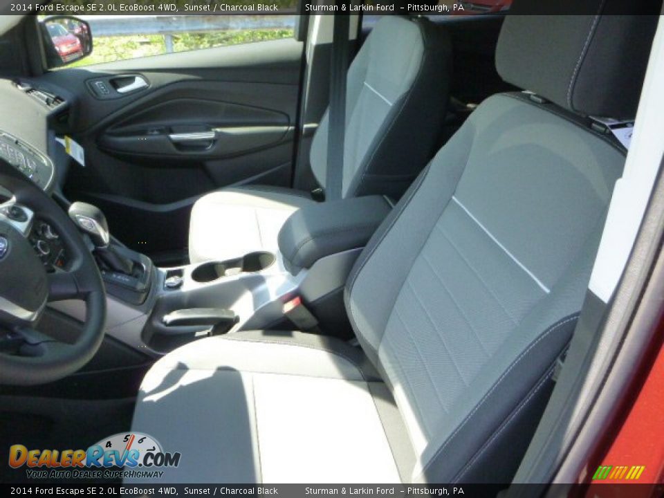 2014 Ford Escape SE 2.0L EcoBoost 4WD Sunset / Charcoal Black Photo #8