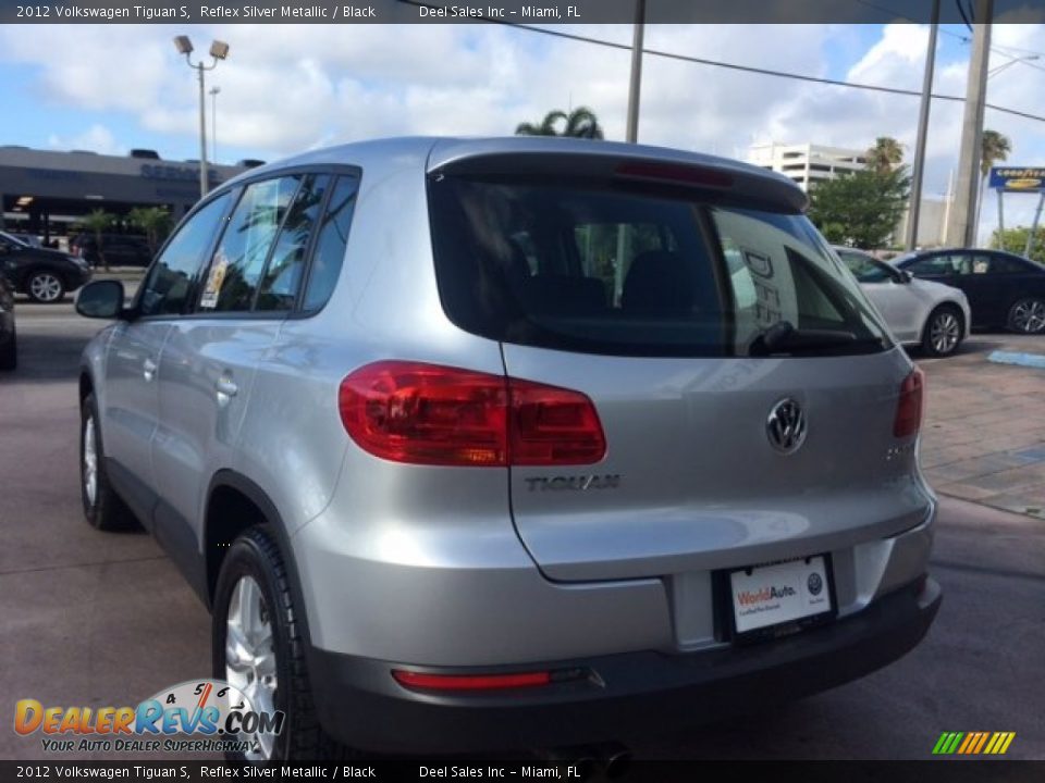 2012 Volkswagen Tiguan S Reflex Silver Metallic / Black Photo #3