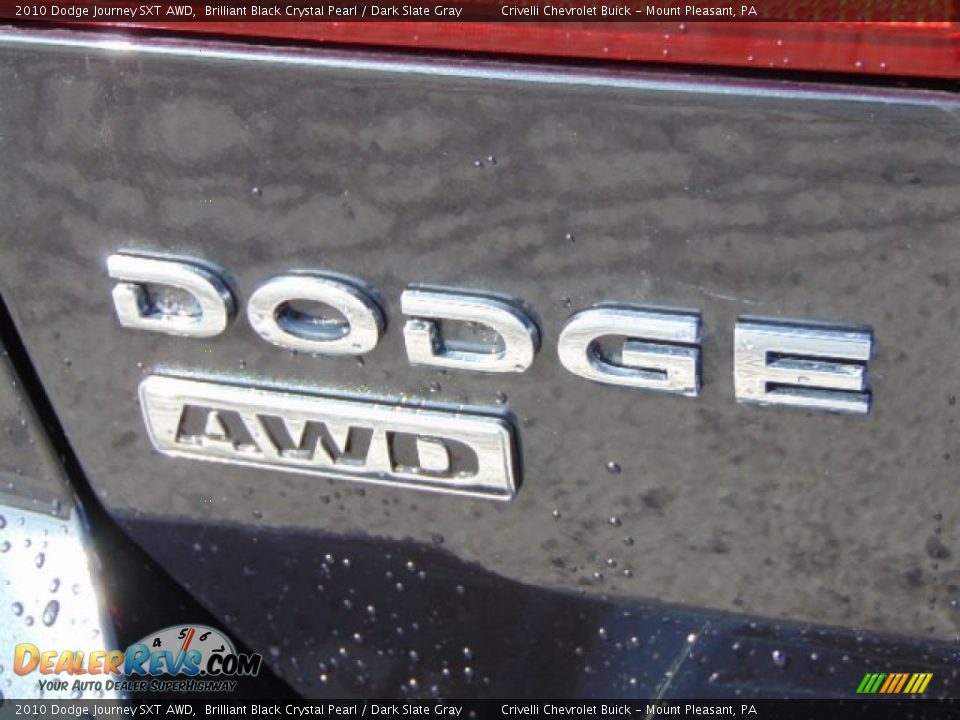 2010 Dodge Journey SXT AWD Brilliant Black Crystal Pearl / Dark Slate Gray Photo #5