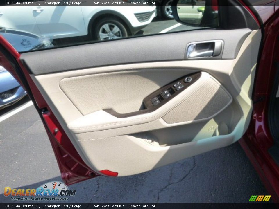 2014 Kia Optima EX Remington Red / Beige Photo #11