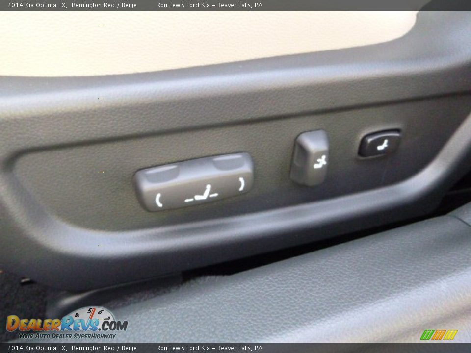 2014 Kia Optima EX Remington Red / Beige Photo #15