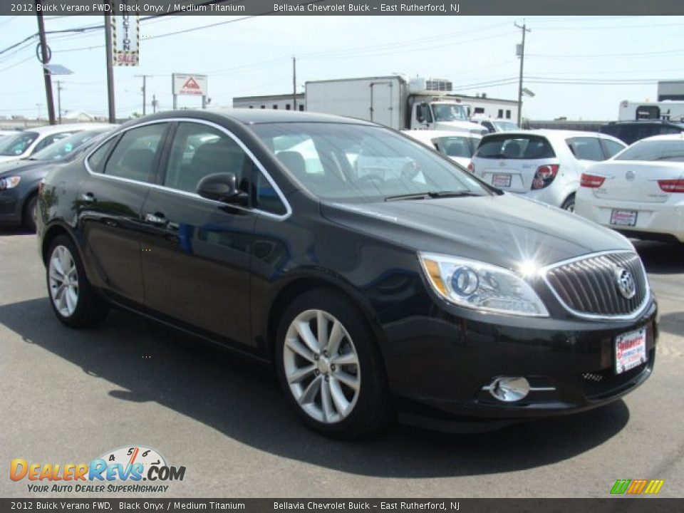 2012 Buick Verano FWD Black Onyx / Medium Titanium Photo #3