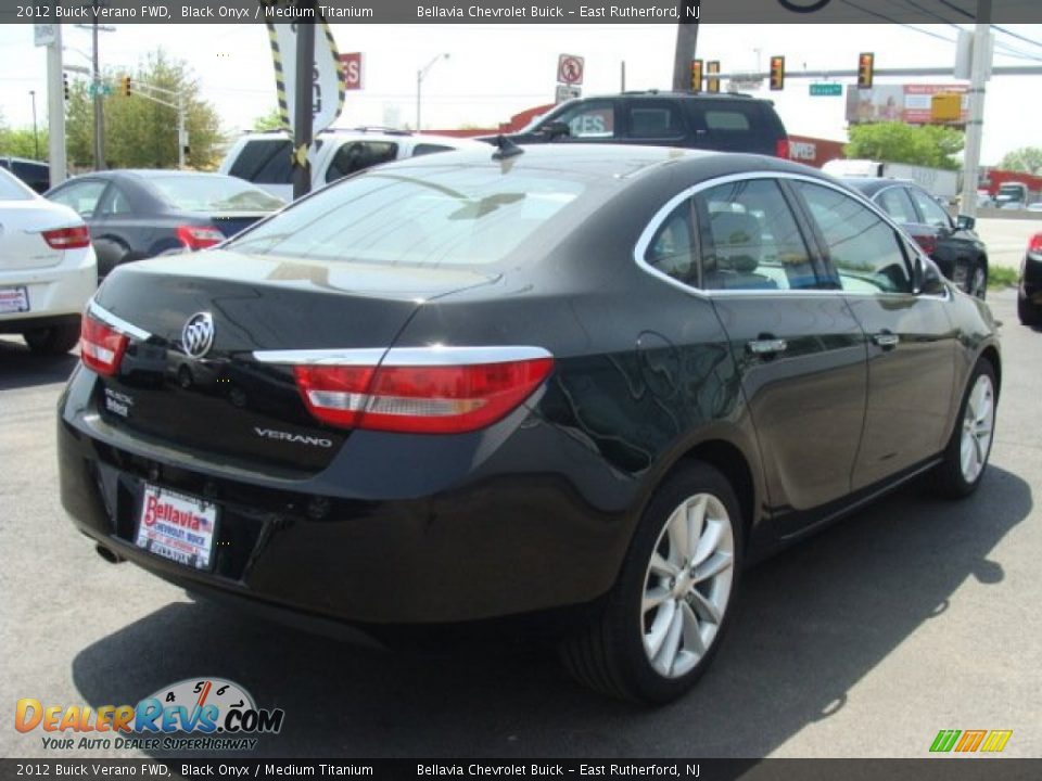 2012 Buick Verano FWD Black Onyx / Medium Titanium Photo #4