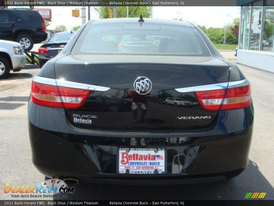 2012 Buick Verano FWD Black Onyx / Medium Titanium Photo #5