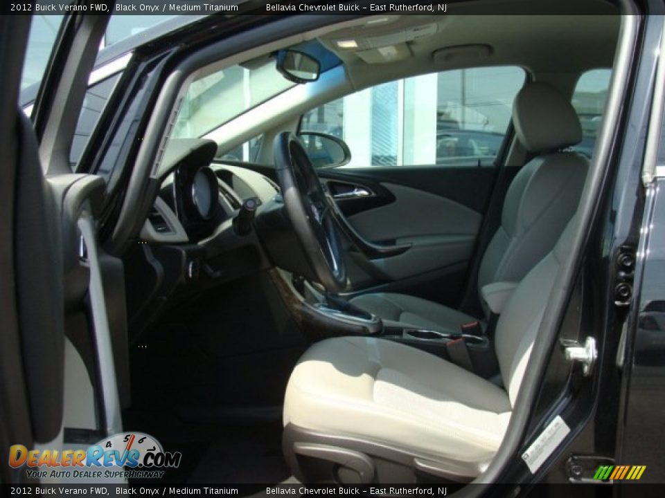 2012 Buick Verano FWD Black Onyx / Medium Titanium Photo #7