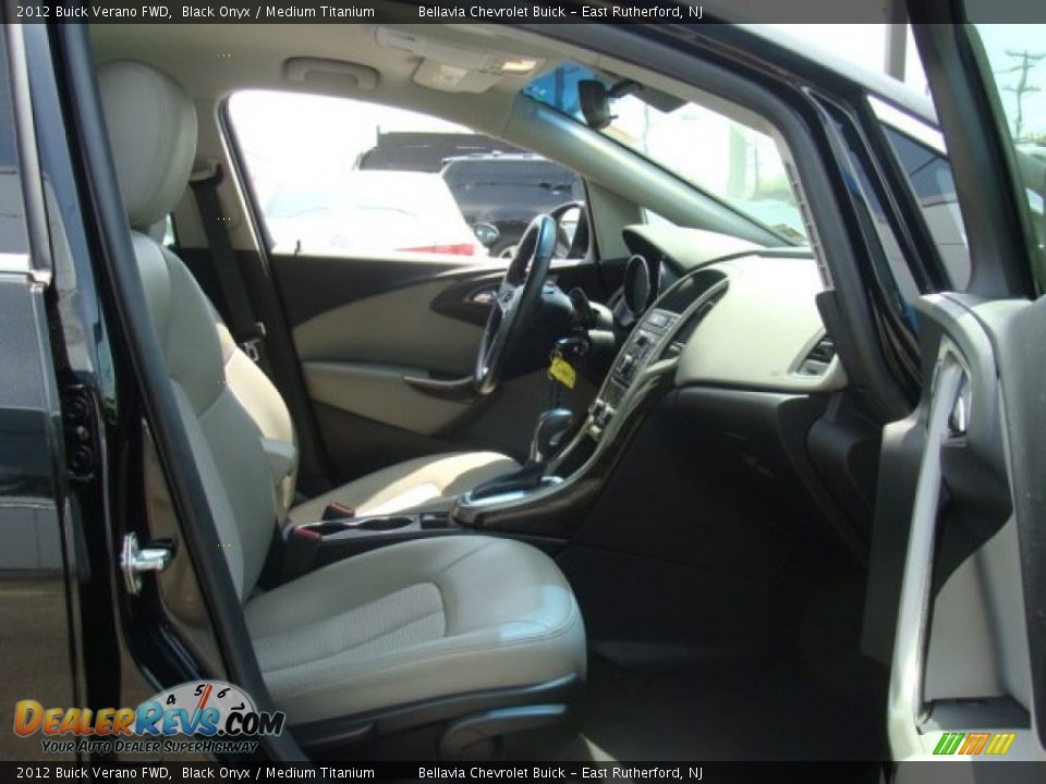 2012 Buick Verano FWD Black Onyx / Medium Titanium Photo #8