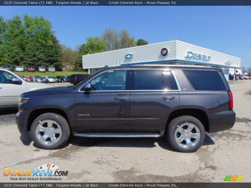 2015 Chevrolet Tahoe LTZ 4WD Tungsten Metallic / Jet Black Photo #2