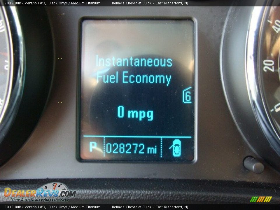 2012 Buick Verano FWD Black Onyx / Medium Titanium Photo #10