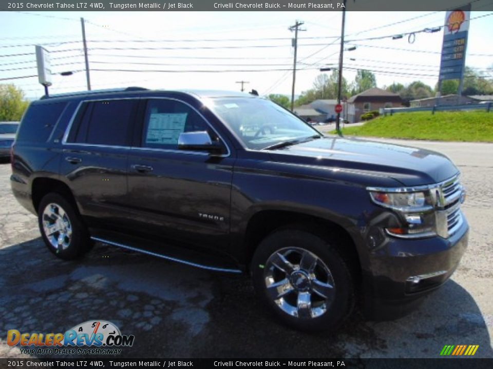 2015 Chevrolet Tahoe LTZ 4WD Tungsten Metallic / Jet Black Photo #7