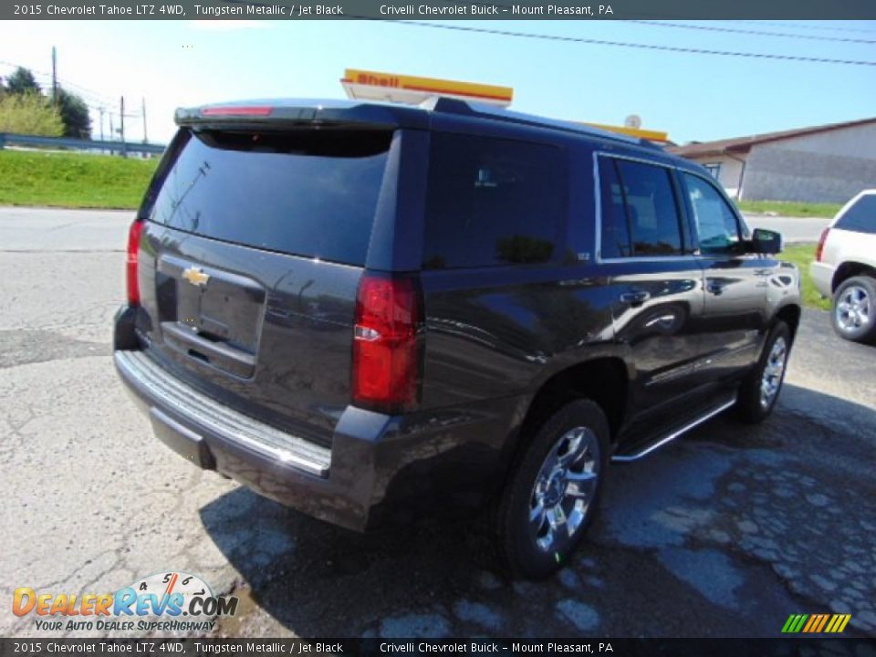 2015 Chevrolet Tahoe LTZ 4WD Tungsten Metallic / Jet Black Photo #9