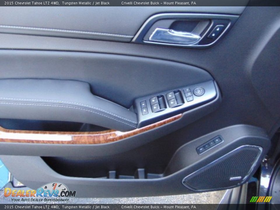 2015 Chevrolet Tahoe LTZ 4WD Tungsten Metallic / Jet Black Photo #12