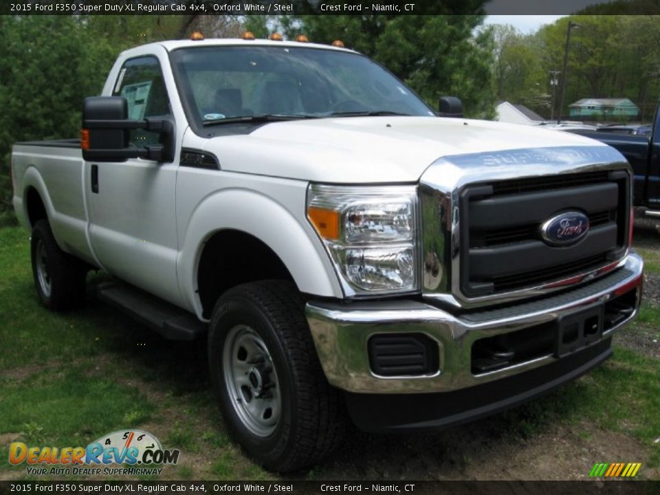 Front 3/4 View of 2015 Ford F350 Super Duty XL Regular Cab 4x4 Photo #1