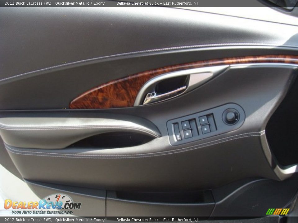 2012 Buick LaCrosse FWD Quicksilver Metallic / Ebony Photo #6