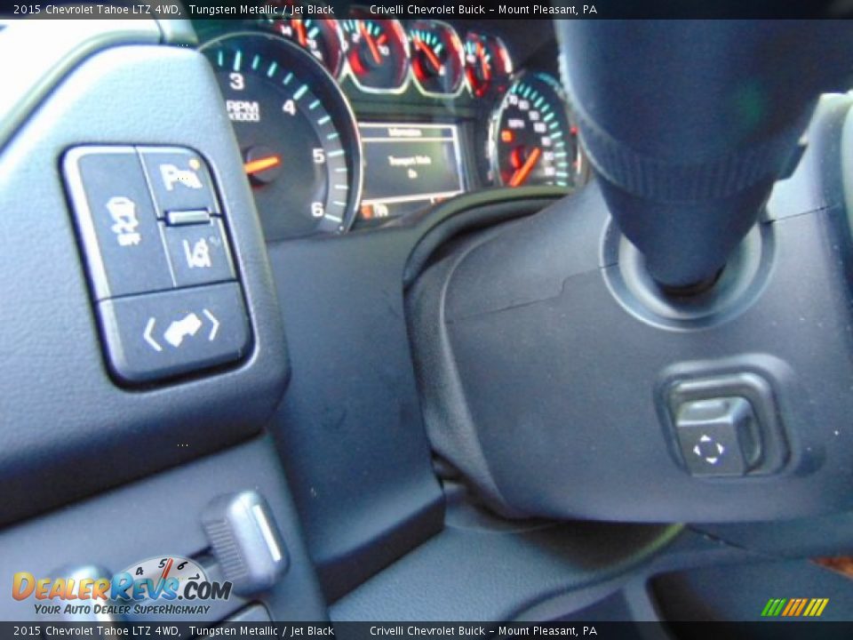 2015 Chevrolet Tahoe LTZ 4WD Tungsten Metallic / Jet Black Photo #15
