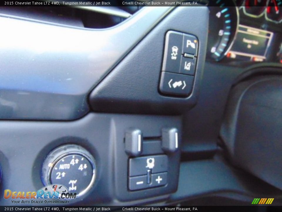 2015 Chevrolet Tahoe LTZ 4WD Tungsten Metallic / Jet Black Photo #16