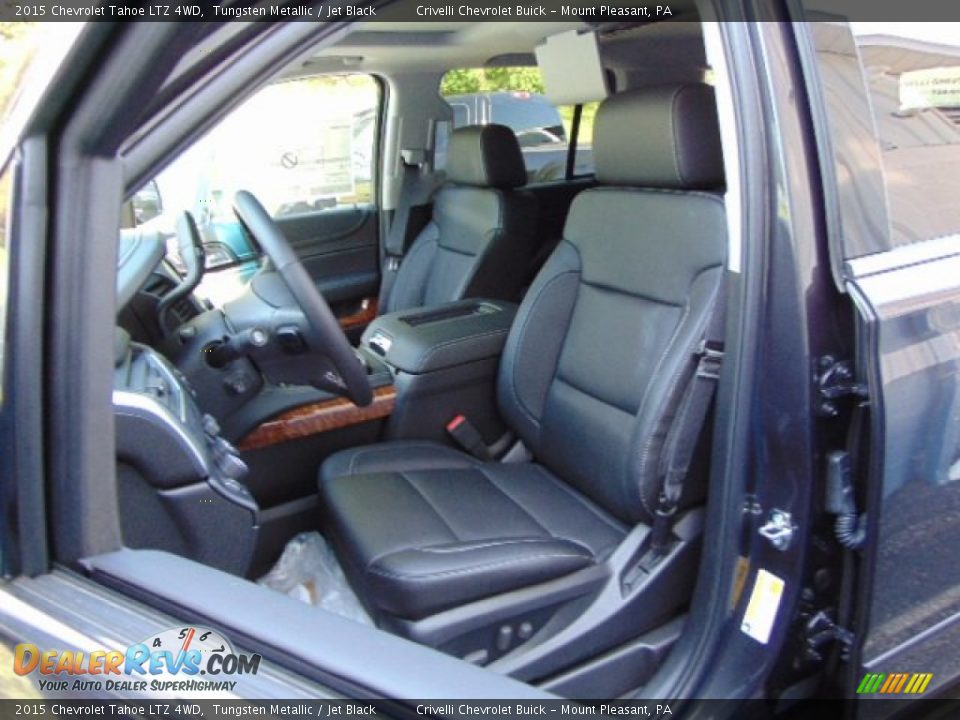 2015 Chevrolet Tahoe LTZ 4WD Tungsten Metallic / Jet Black Photo #17