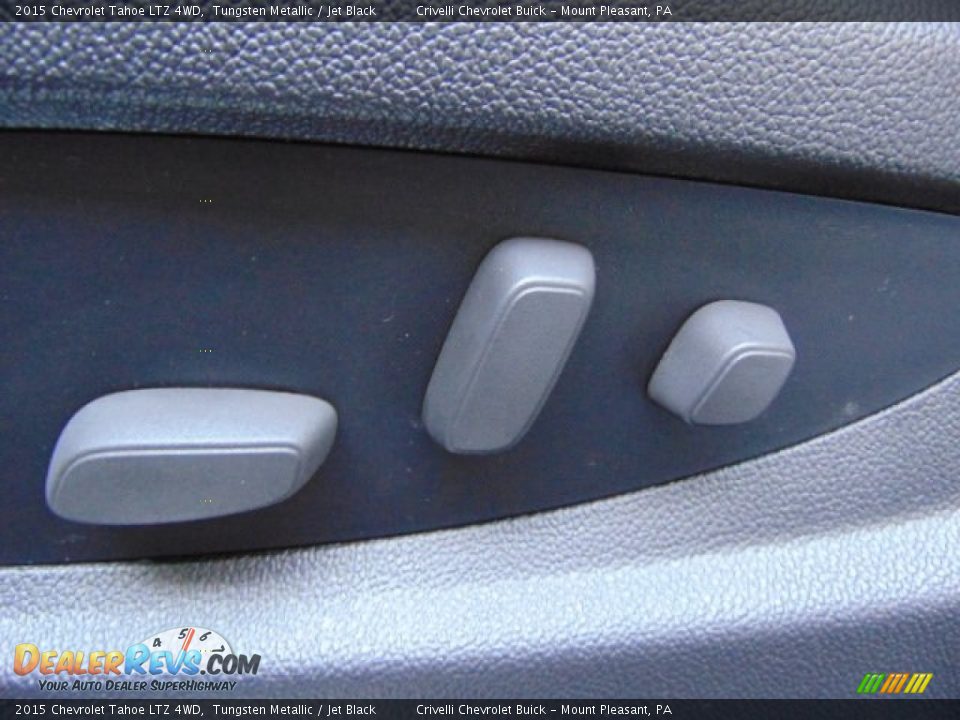 2015 Chevrolet Tahoe LTZ 4WD Tungsten Metallic / Jet Black Photo #18