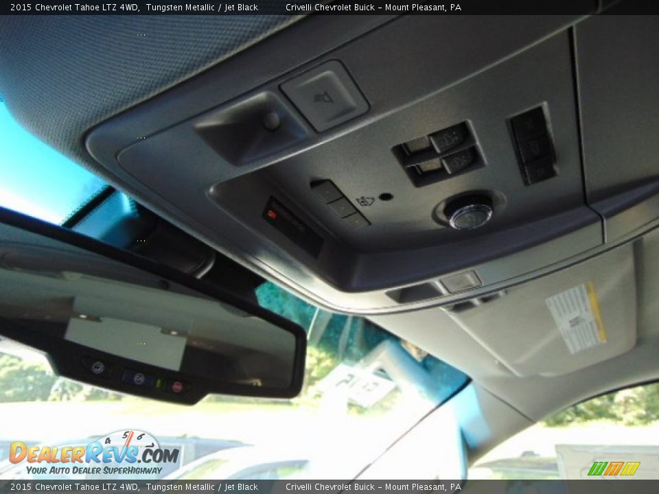 2015 Chevrolet Tahoe LTZ 4WD Tungsten Metallic / Jet Black Photo #20