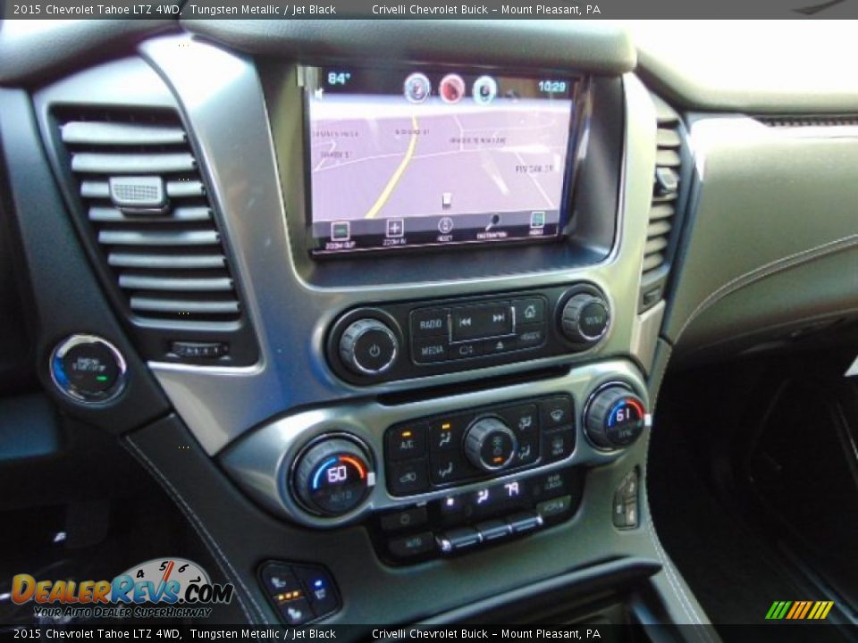 2015 Chevrolet Tahoe LTZ 4WD Tungsten Metallic / Jet Black Photo #21