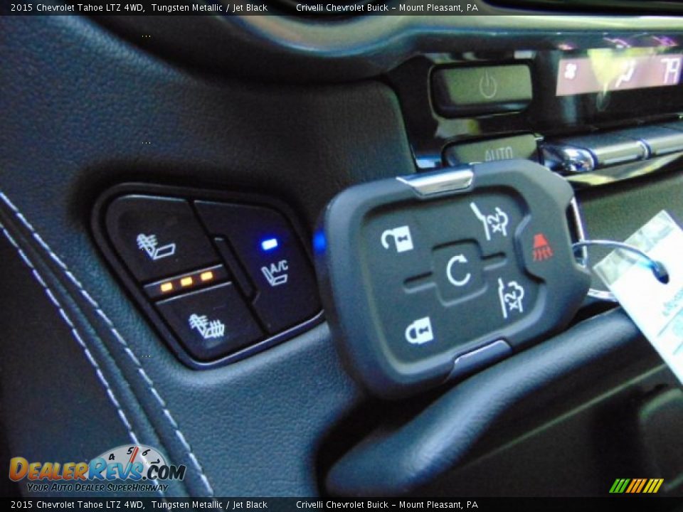 2015 Chevrolet Tahoe LTZ 4WD Tungsten Metallic / Jet Black Photo #25