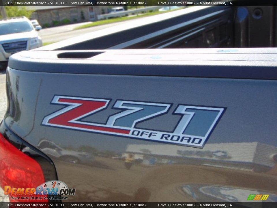 2015 Chevrolet Silverado 2500HD LT Crew Cab 4x4 Brownstone Metallic / Jet Black Photo #7