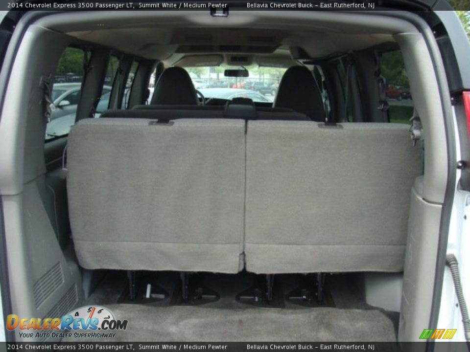 2014 Chevrolet Express 3500 Passenger LT Summit White / Medium Pewter Photo #13
