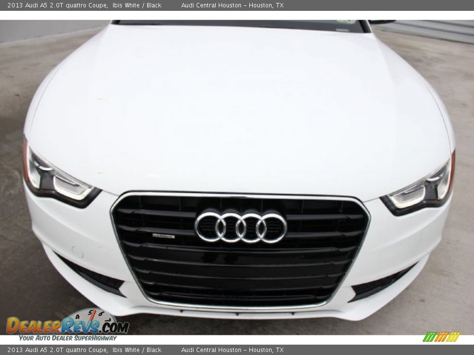 2013 Audi A5 2.0T quattro Coupe Ibis White / Black Photo #2