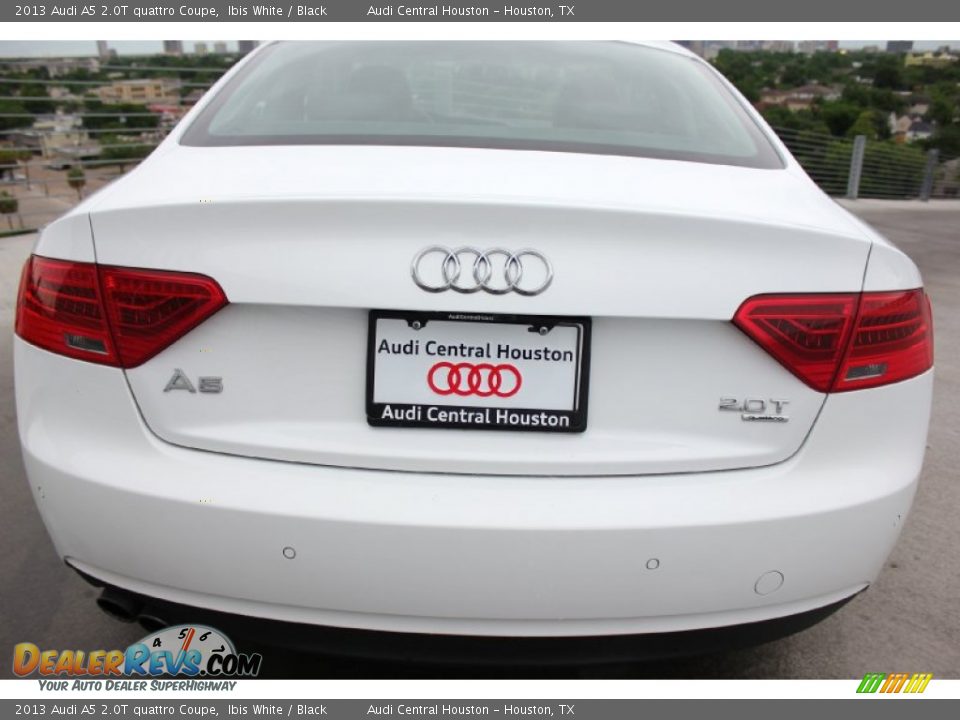 2013 Audi A5 2.0T quattro Coupe Ibis White / Black Photo #5