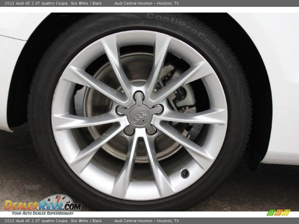 2013 Audi A5 2.0T quattro Coupe Ibis White / Black Photo #8