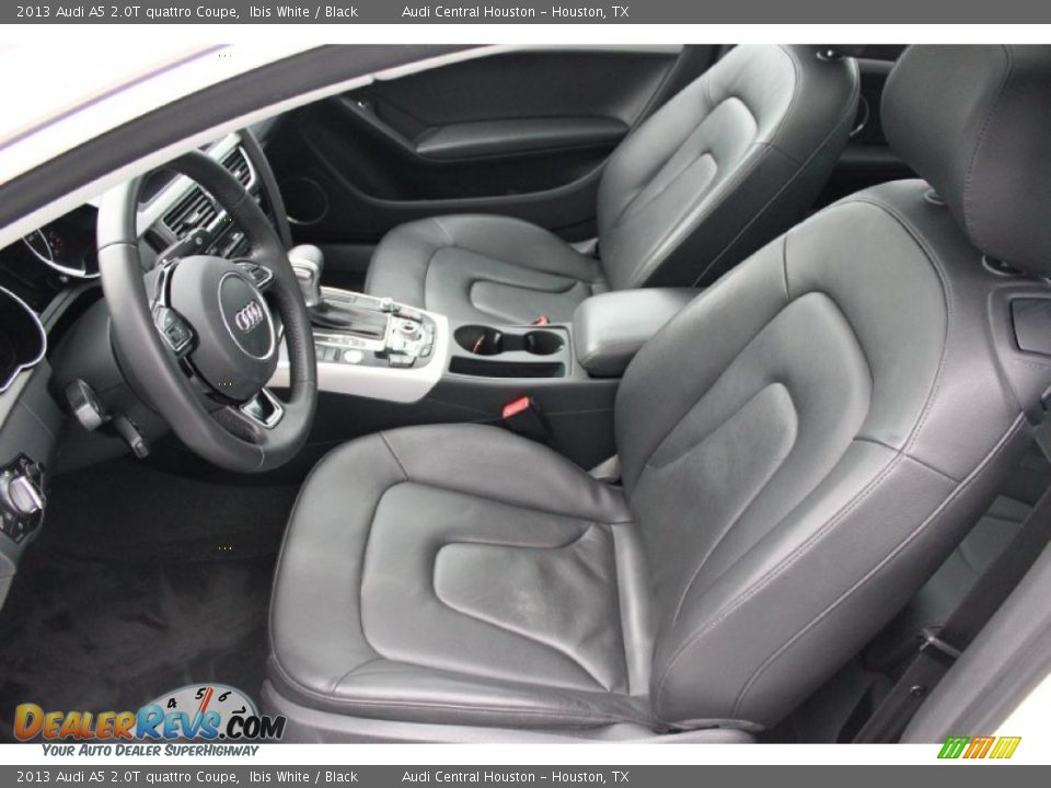 2013 Audi A5 2.0T quattro Coupe Ibis White / Black Photo #16