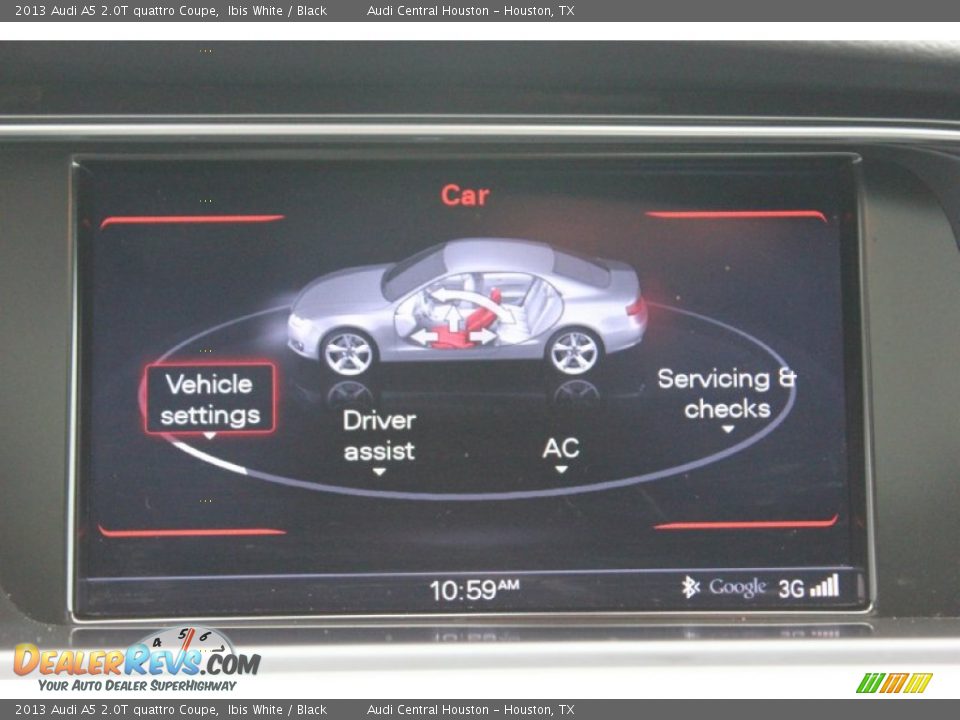 2013 Audi A5 2.0T quattro Coupe Ibis White / Black Photo #27