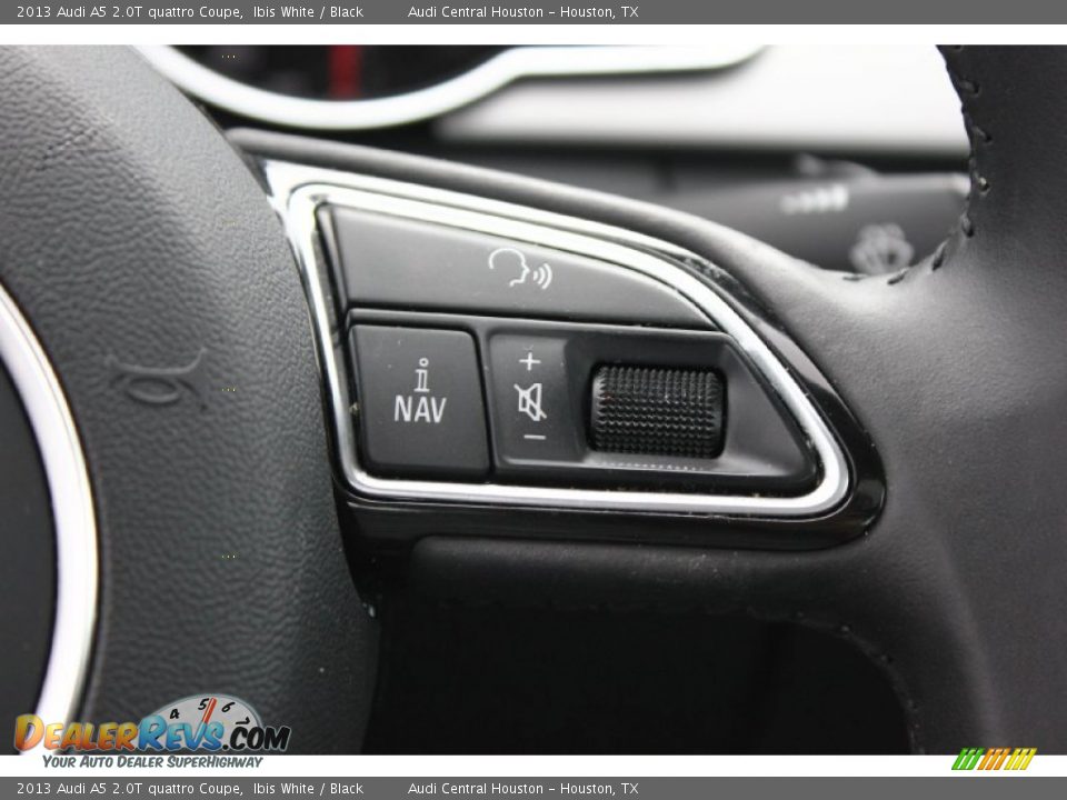 2013 Audi A5 2.0T quattro Coupe Ibis White / Black Photo #31