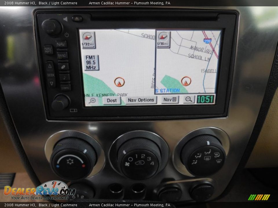 2008 Hummer H3 Black / Light Cashmere Photo #21