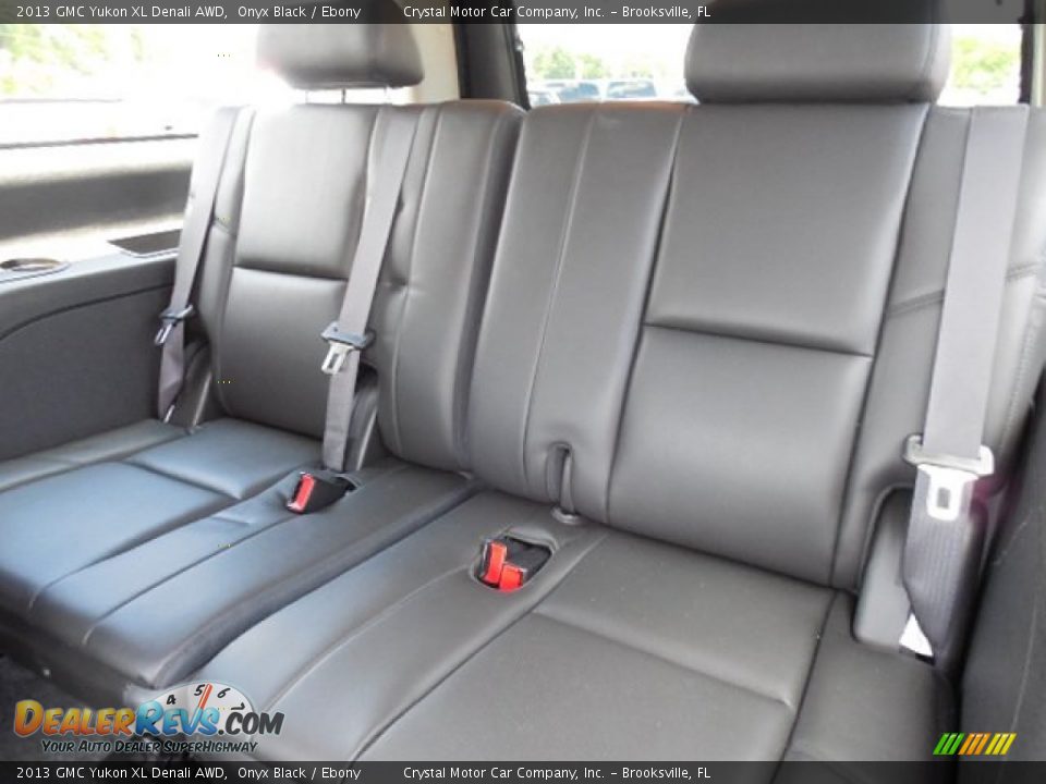 2013 GMC Yukon XL Denali AWD Onyx Black / Ebony Photo #5