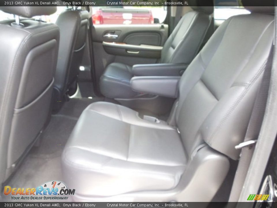 2013 GMC Yukon XL Denali AWD Onyx Black / Ebony Photo #6