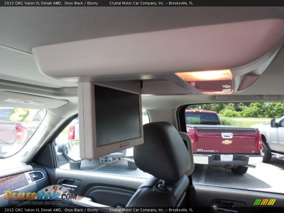 2013 GMC Yukon XL Denali AWD Onyx Black / Ebony Photo #8
