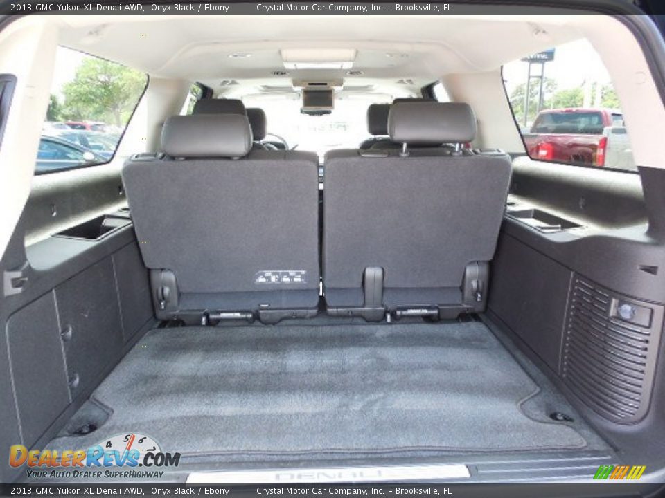 2013 GMC Yukon XL Denali AWD Onyx Black / Ebony Photo #9
